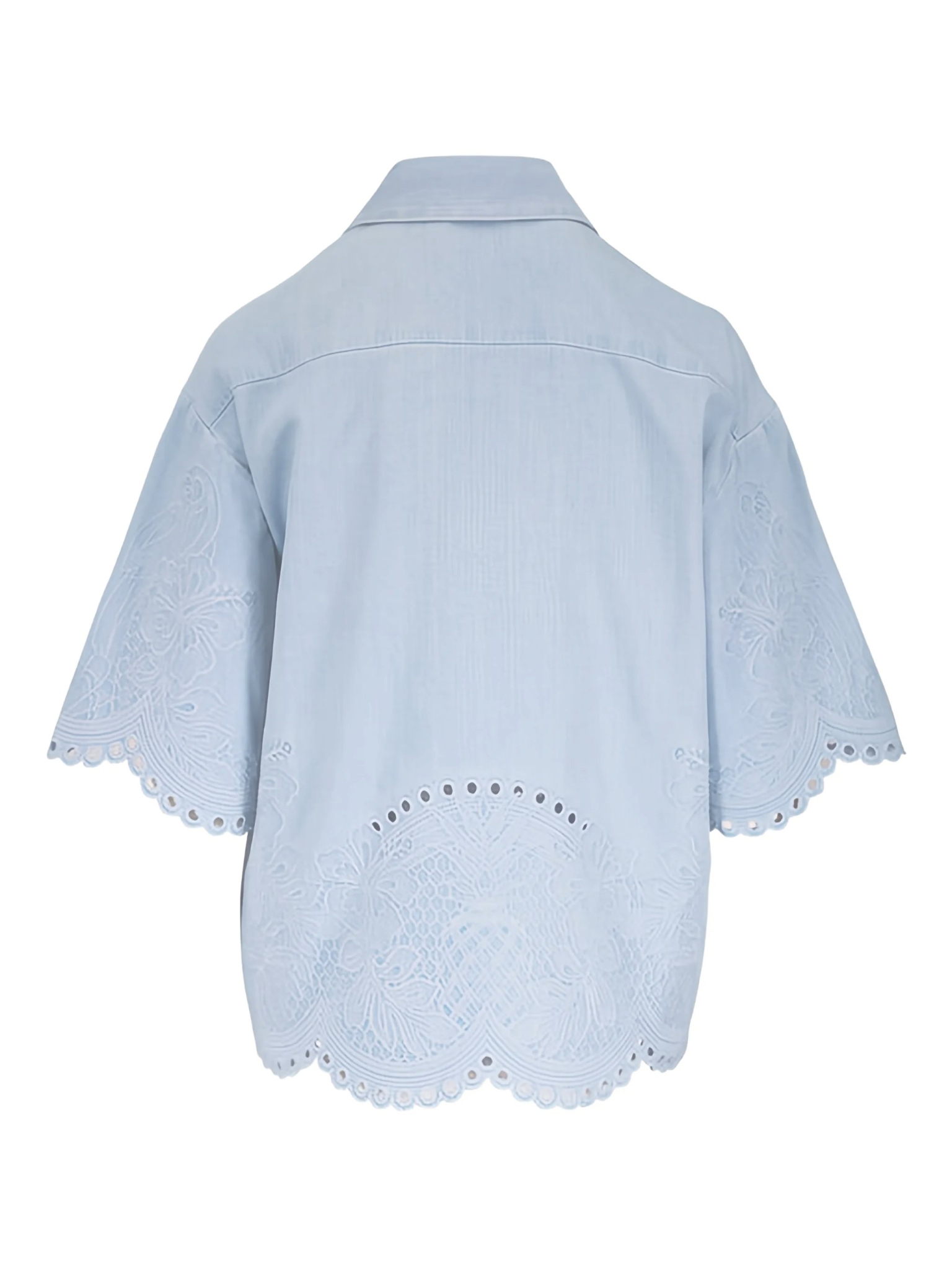[Zimmermann] Shirts Short Sleeve SS26 7214TRS263ICESTM