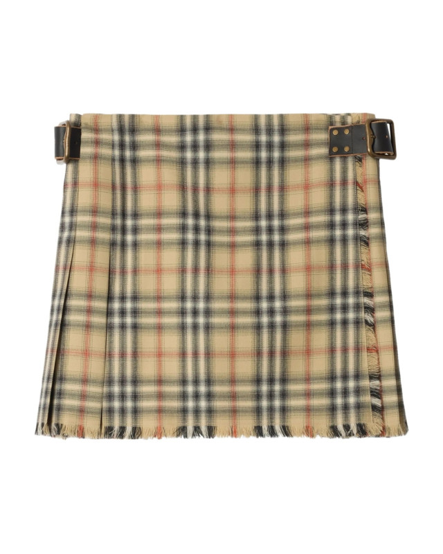 [Burberry] Mini skirt SS26 8118152X