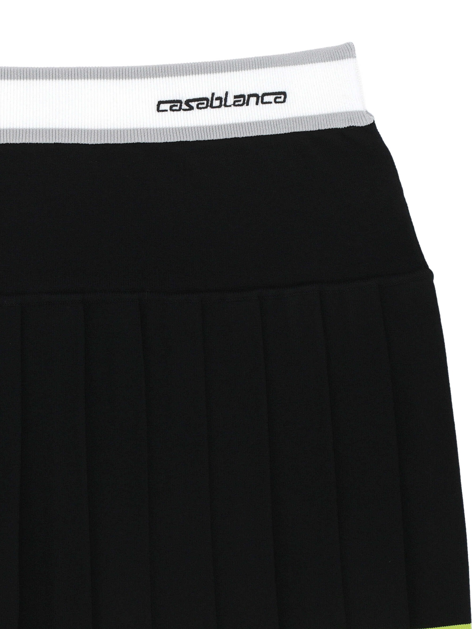 [Casablanca] Midi skirt SS26 WSP26KW123401BLACK