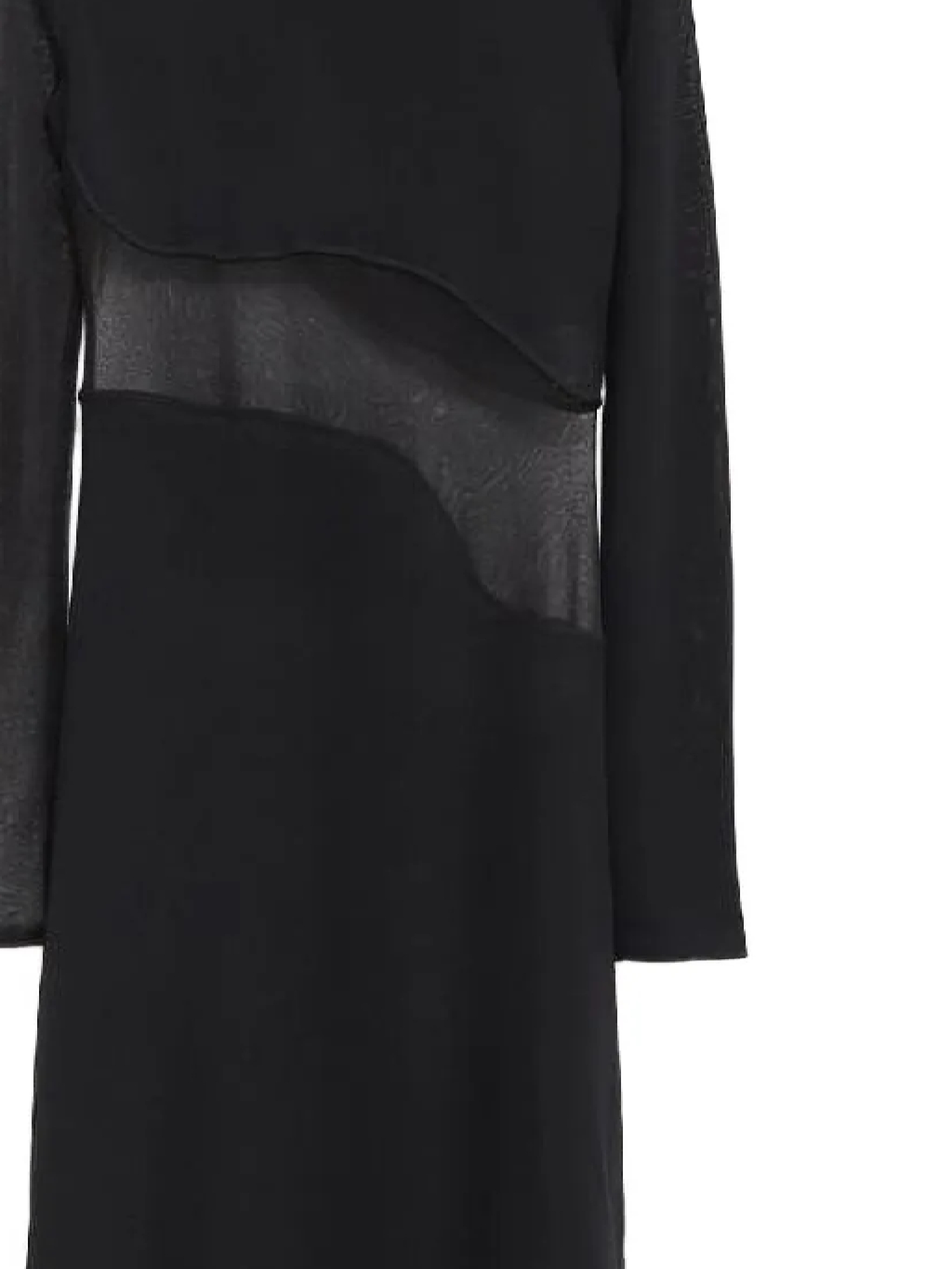 [Alaia] Long sleeve dress FW25 AA9R2801K061B995