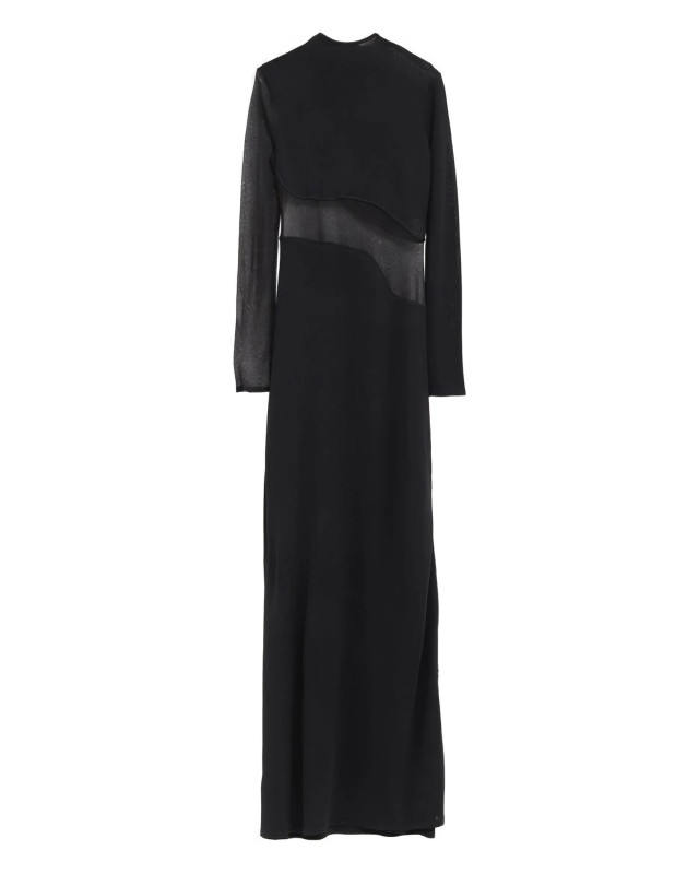 [Alaia] Long sleeve dress FW25 AA9R2801K061B995