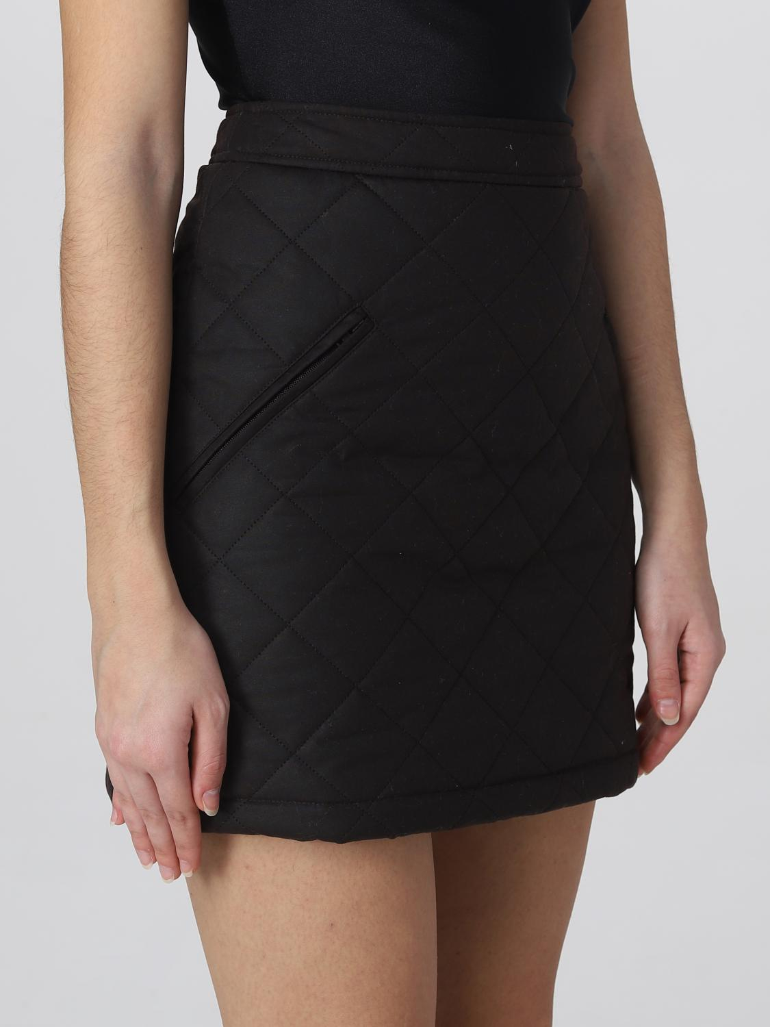 [Burberry] Mini skirt FW25 8065112 DARKBROWN