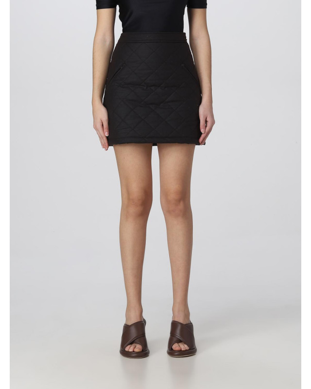 [Burberry] Mini skirt FW25 8065112 DARKBROWN