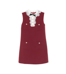 [Self-portrait] Sleeveless dress FW26 PF26-001SB-BU  BURGU