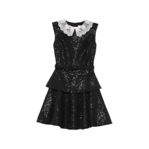 [Self-portrait] Sleeveless dress FW26 PF26-002S-B  BLACK
