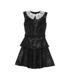 [Self-portrait] Sleeveless dress FW26 PF26-002S-B  BLACK