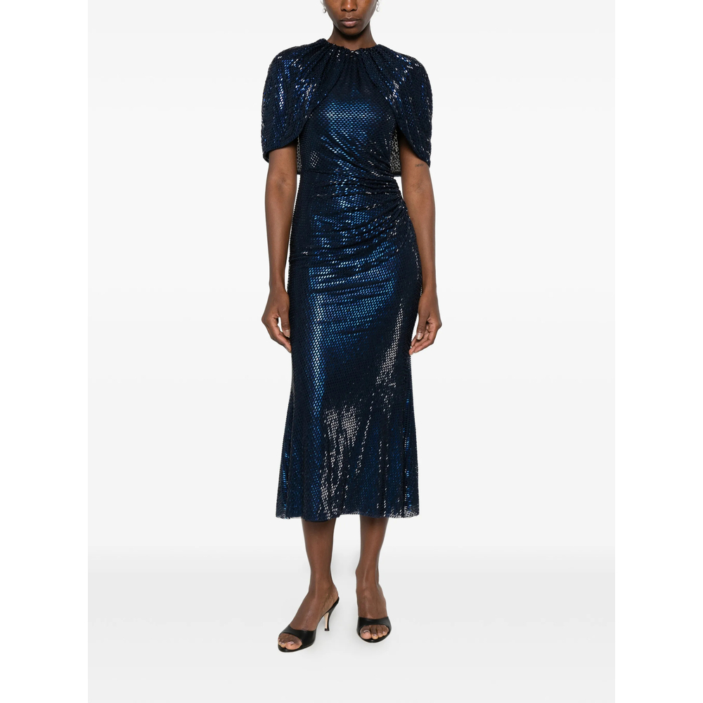 [Self-portrait] Short sleeve dress FW26 PF26-054M-N  NABLU