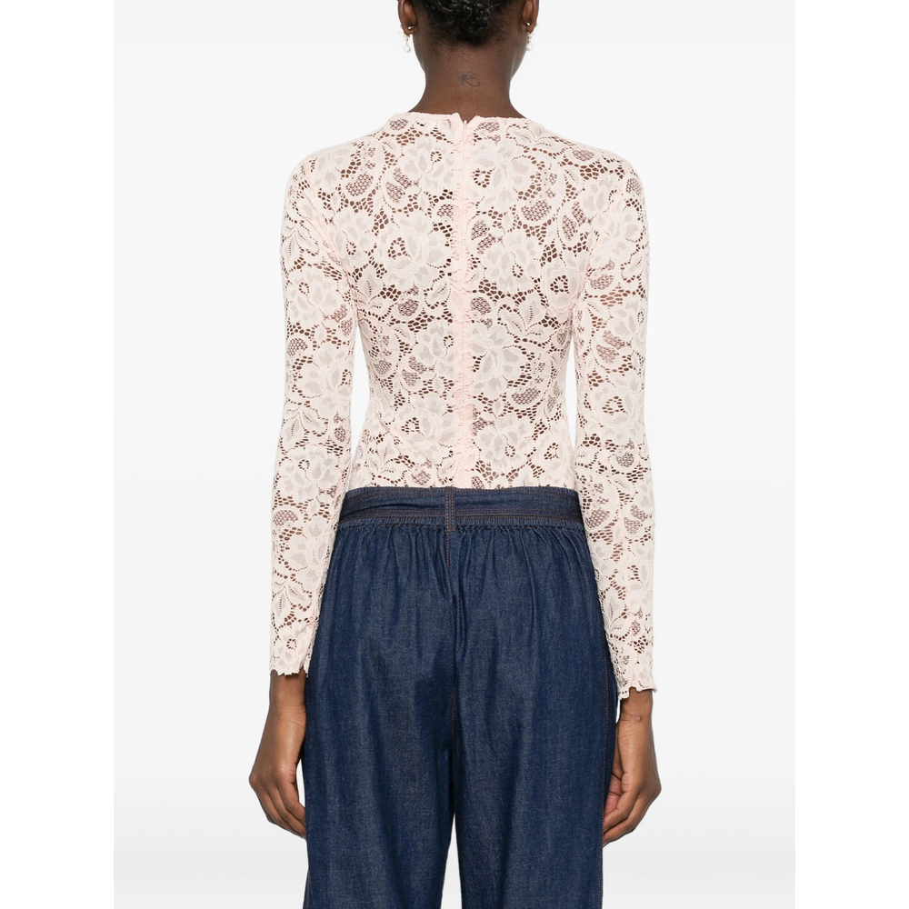 [Self-portrait] Blouse FW26 PF26-138BS-BG  BEIGE