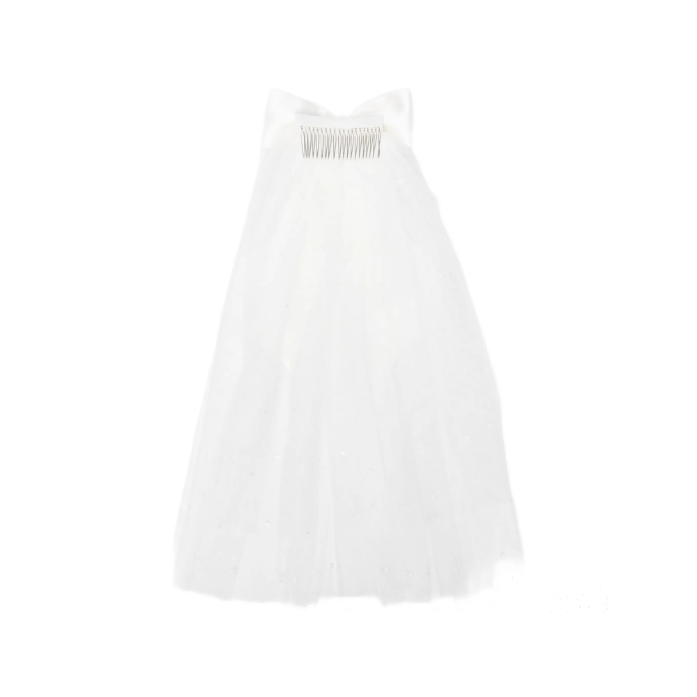 [Self-portrait] Hair Accessory FW26 PF26-605H-W  WHITE