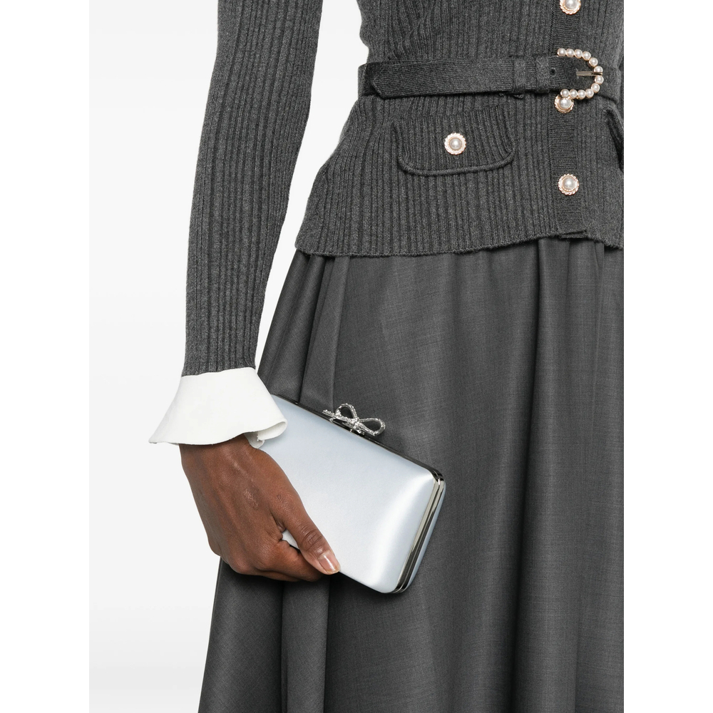 [Self-portrait] Clutch bag FW26 PF26-326-BL  BLUE