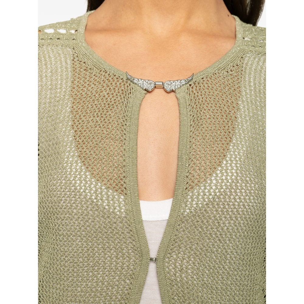 [Zadig & Voltaire] Cardigan FW26 KWCA01690  TEA