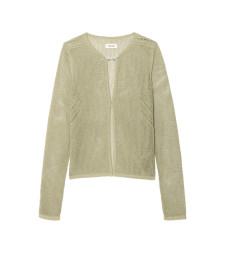 [Zadig & Voltaire] Cardigan FW26 KWCA01690  TEA