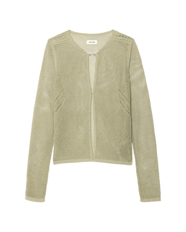[Zadig & Voltaire] Cardigan FW26 KWCA01690  TEA