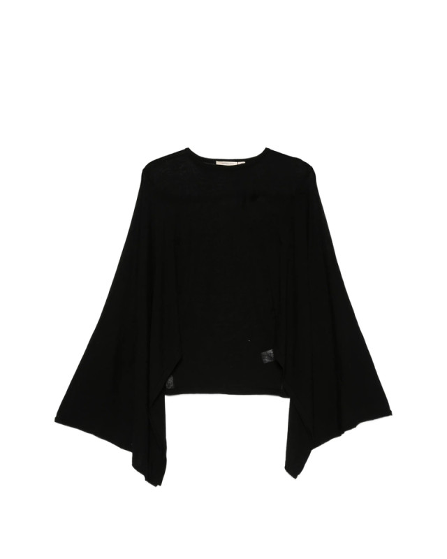 [Paloma Wool] T-shirts Long Sleeve SS26 WJDI01 SUGA BLACK