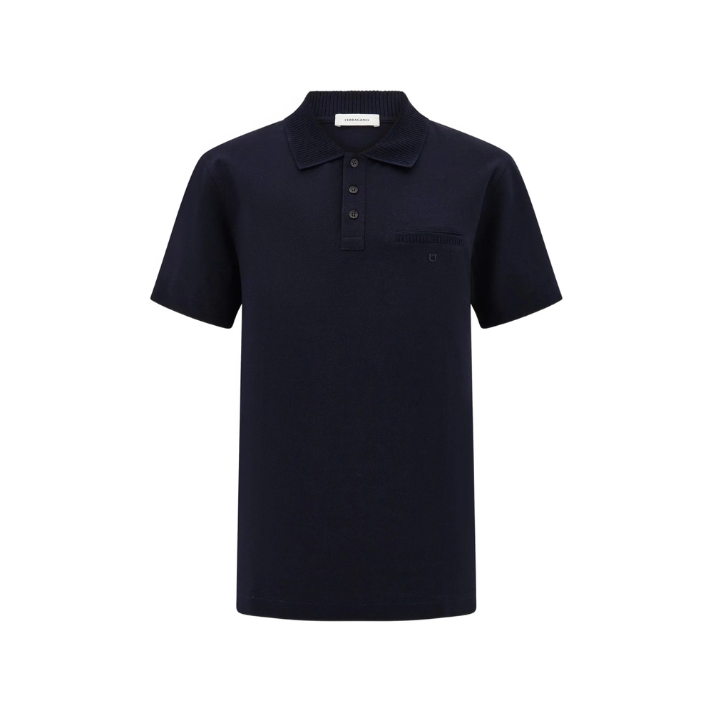 [Ferragamo] T-shirts Short Sleeve FW26 144938 0795885 BLU