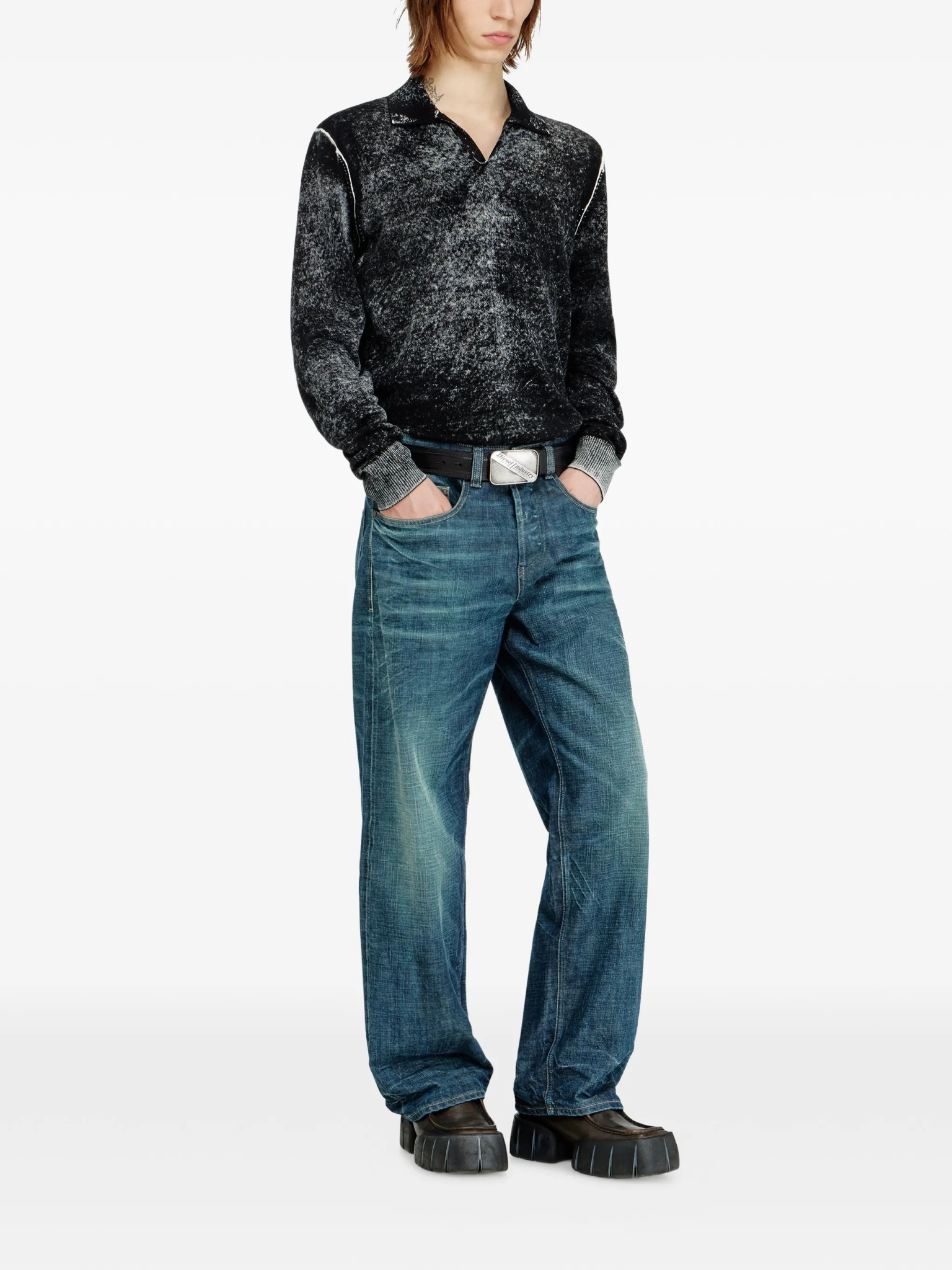 [Diesel] Knitwear FW26 A217500BKCB