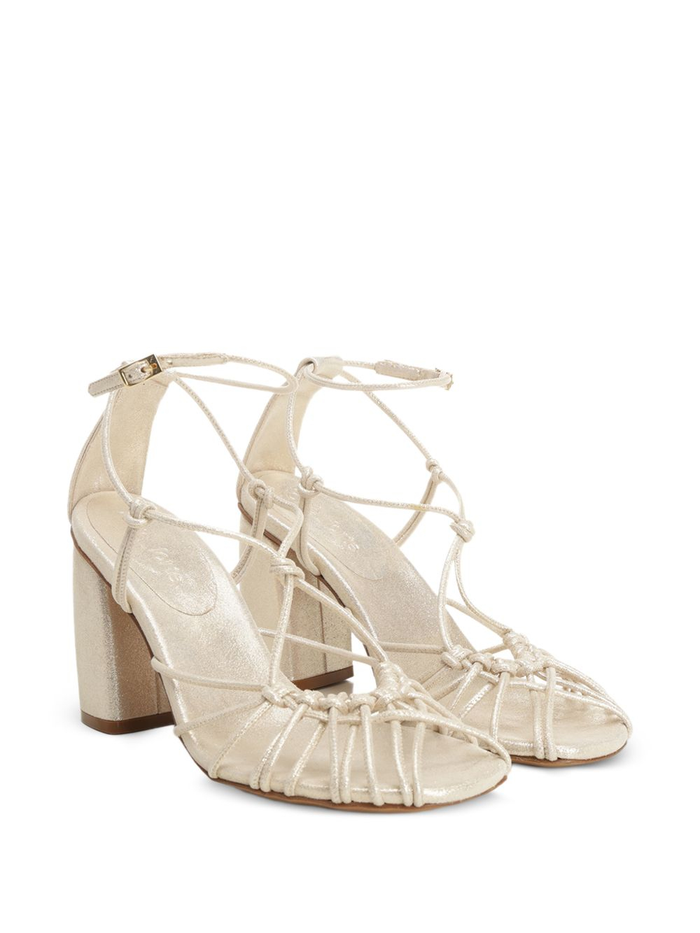 [Forte Forte] Sandals SS26 14712MYSHOESPLATINO