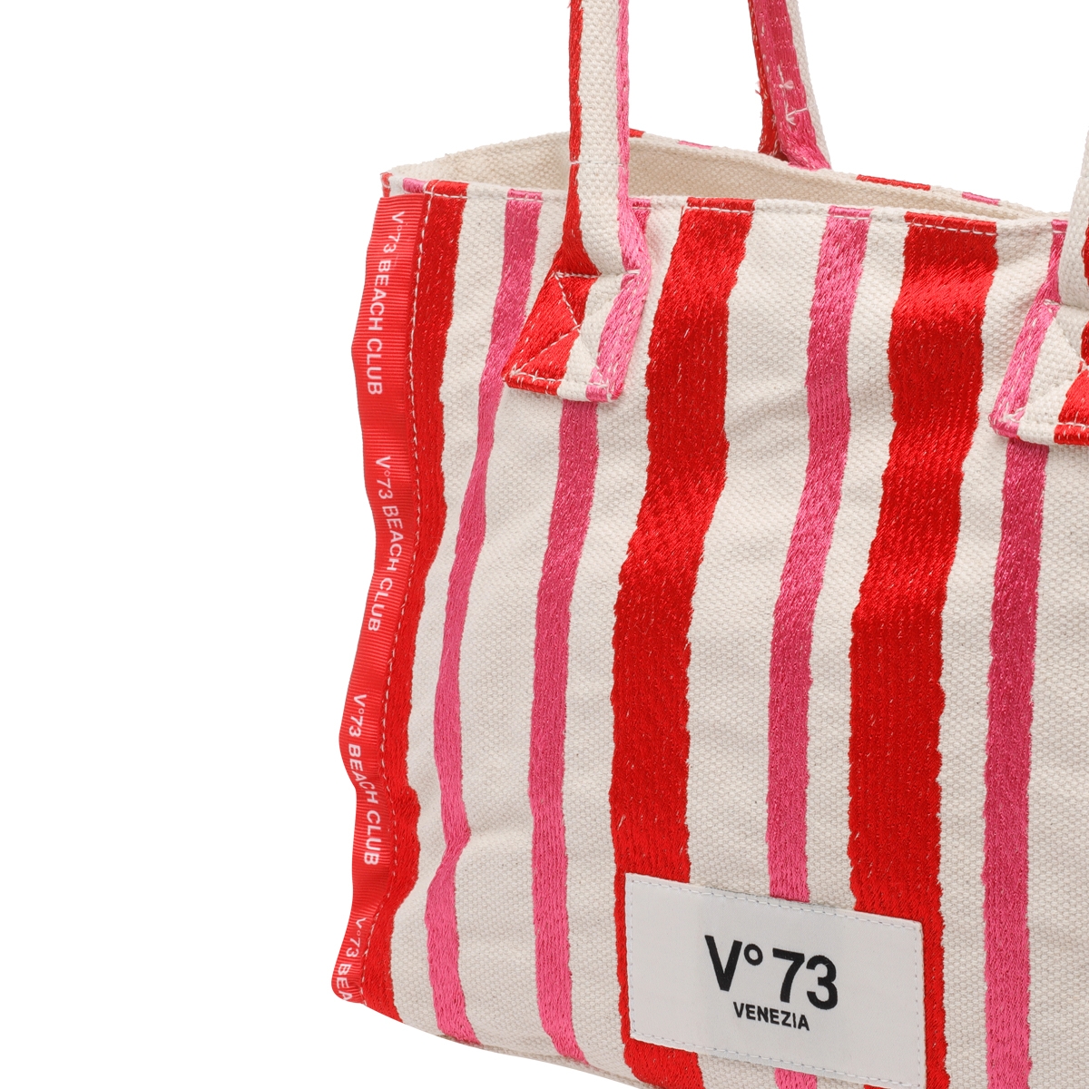 [V°73] Tote bag SS26 73BS9MV02RROSSO/MULTICOLOR