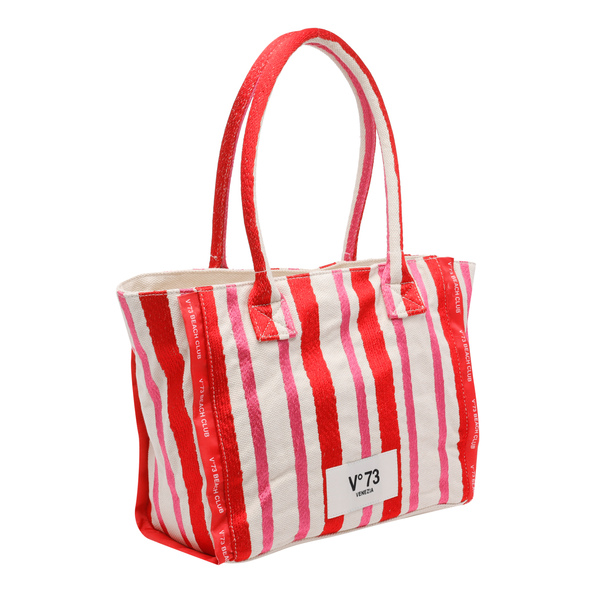 [V°73] Tote bag SS26 73BS9MV02RROSSO/MULTICOLOR