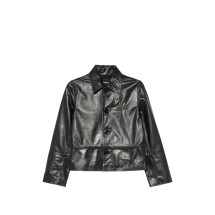 [Zadig & Voltaire] Leather Jacket FW26 RWOW01288  BLACK
