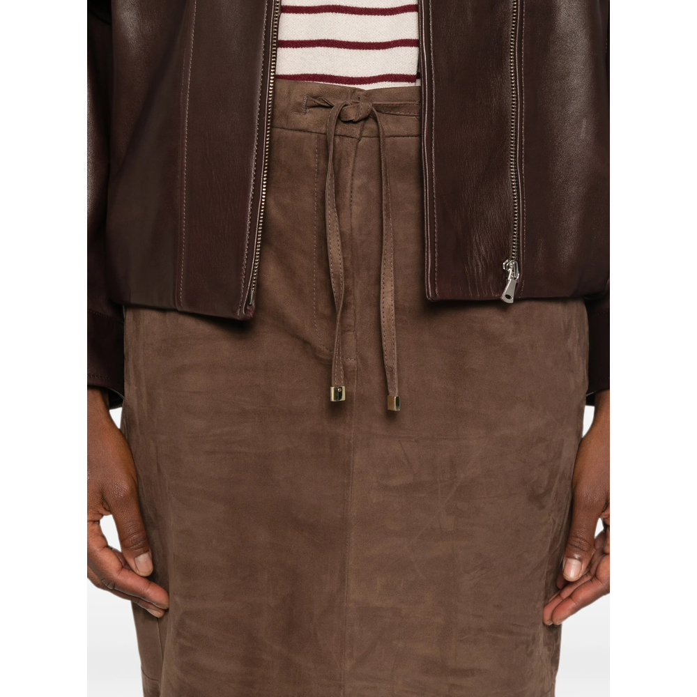 [S Max Mara] Midi skirt FW26 SMMGAZZA 006F 001