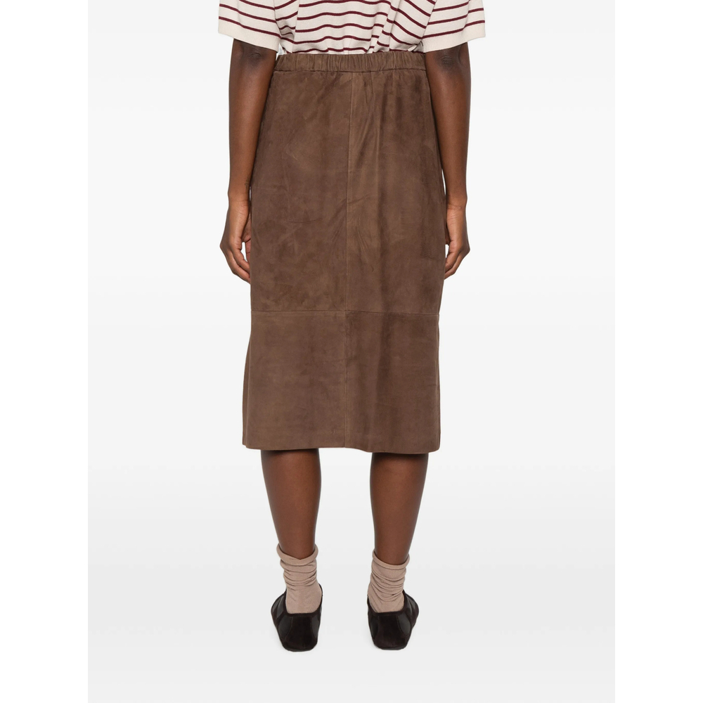 [S Max Mara] Midi skirt FW26 SMMGAZZA 006F 001