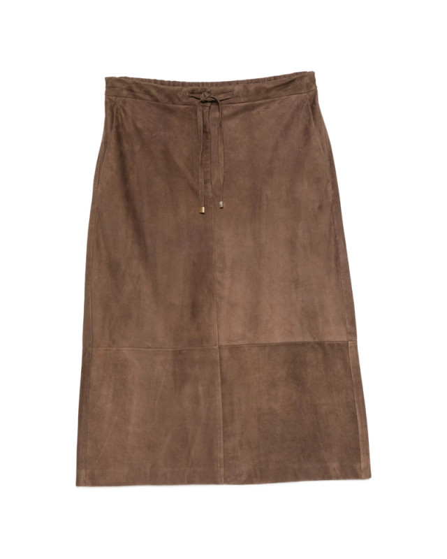 [S Max Mara] Midi skirt FW26 SMMGAZZA 006F 001