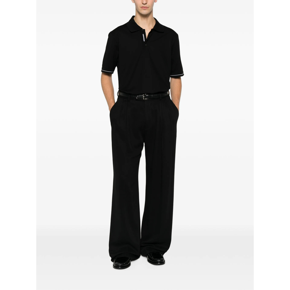 [Ferragamo] Shirts Long Sleeve FW26 145340 0791729 NERO