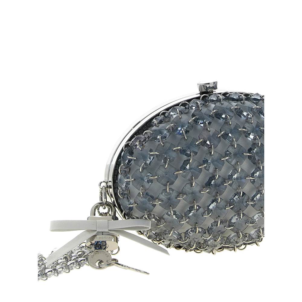 [Self-portrait] Clutch bag FW26 PF26-322A-GR  GREY