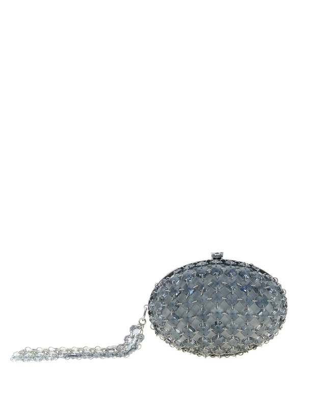 [Self-portrait] Clutch bag FW26 PF26-322A-GR  GREY