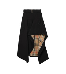 [Burberry] Long skirt FW26 8129543 HEATHER A1189