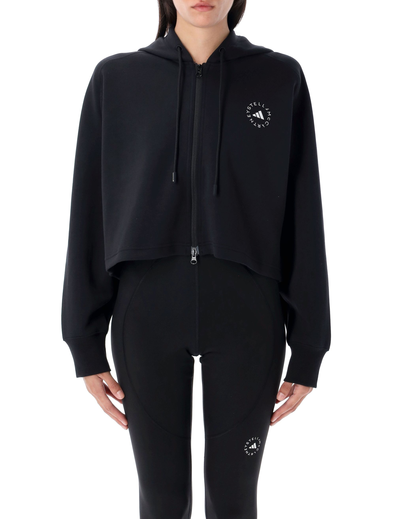 [Adidas By Stella McCartney] Casual Jacket FW26 JD8107BLACK