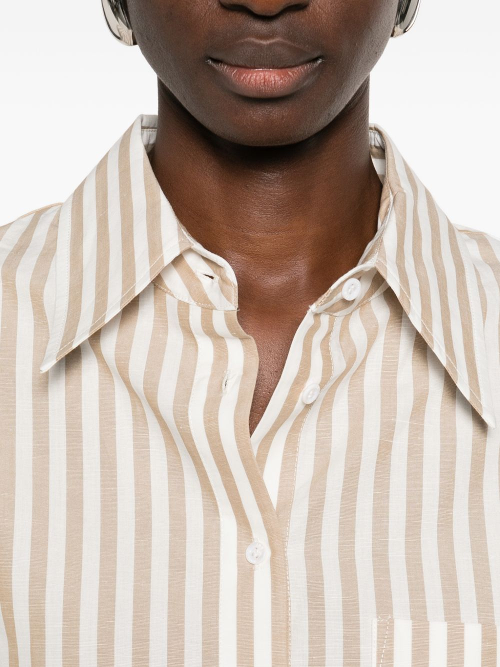 [Iro] Shirts Long Sleeve SS26 AZALOAWP18BEI40