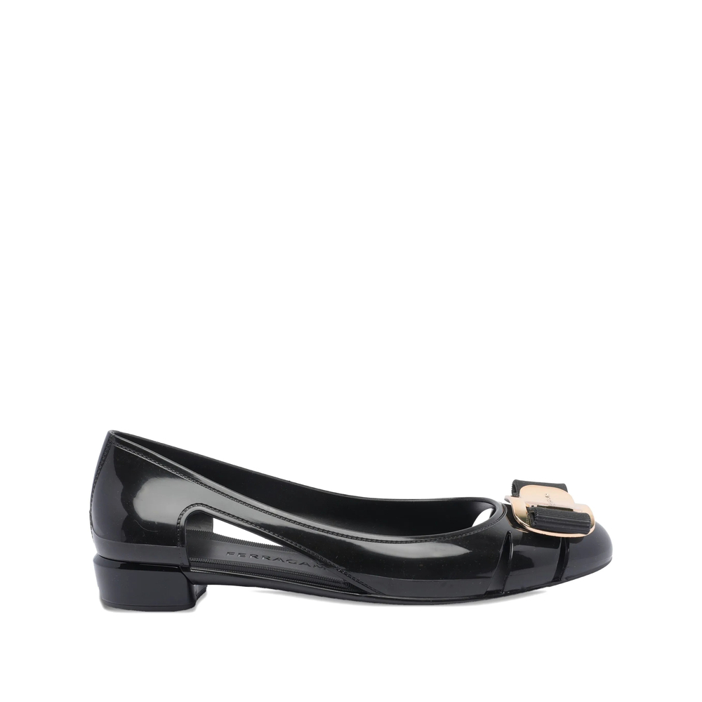[Ferragamo] Flat shoes FW26 01K557 0785441 1C NERO