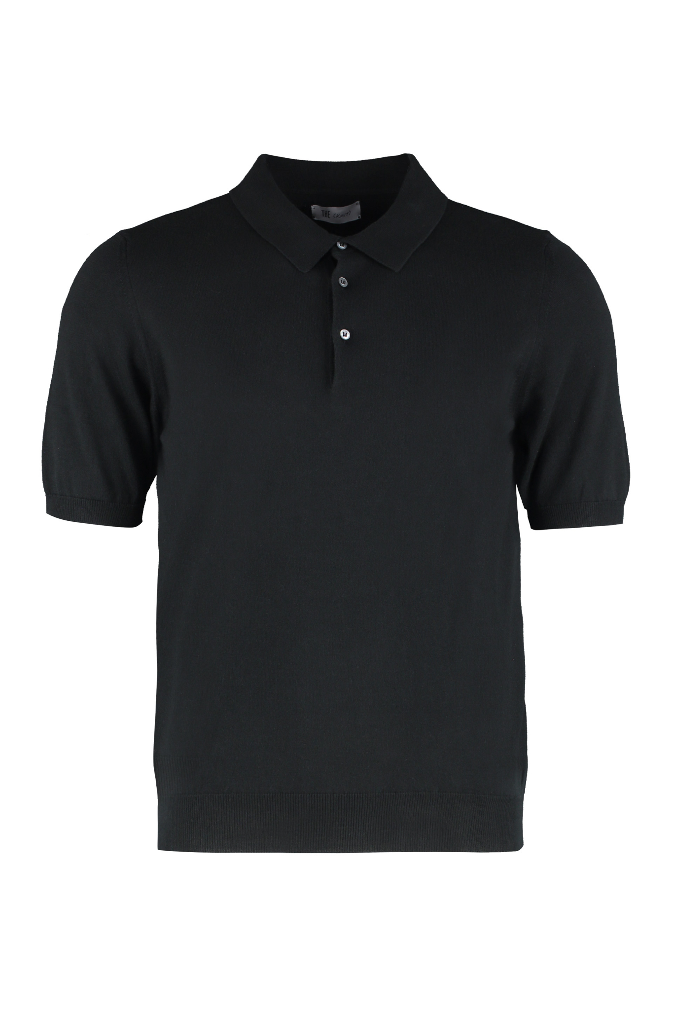 [THE (Alphabet)] T-shirts Short Sleeve CO TCPOU5014PIUMA_NERO
