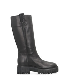 [Hogan] Long Boots FW25 HXW7000FV40KXT_B999