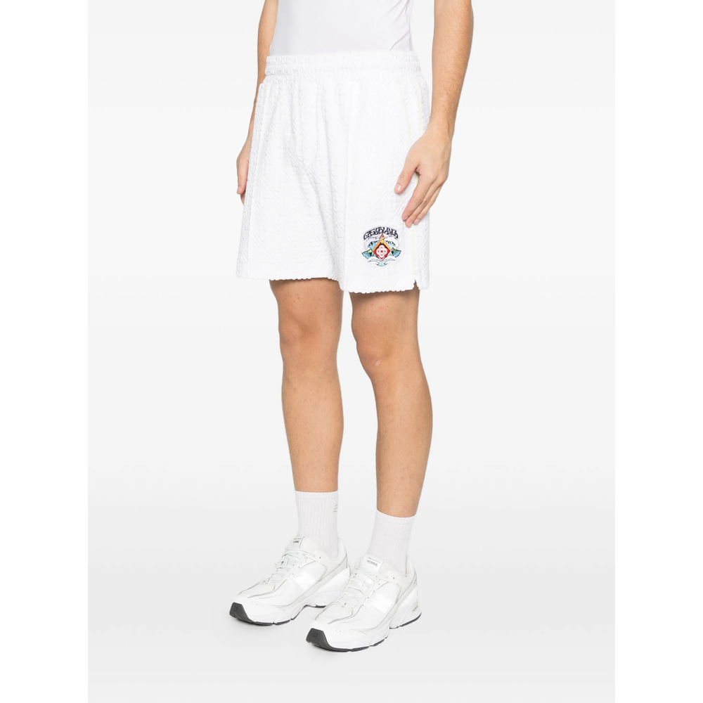 [Casablanca] Shorts SS26 SP26-JTR-271 03 WHITE