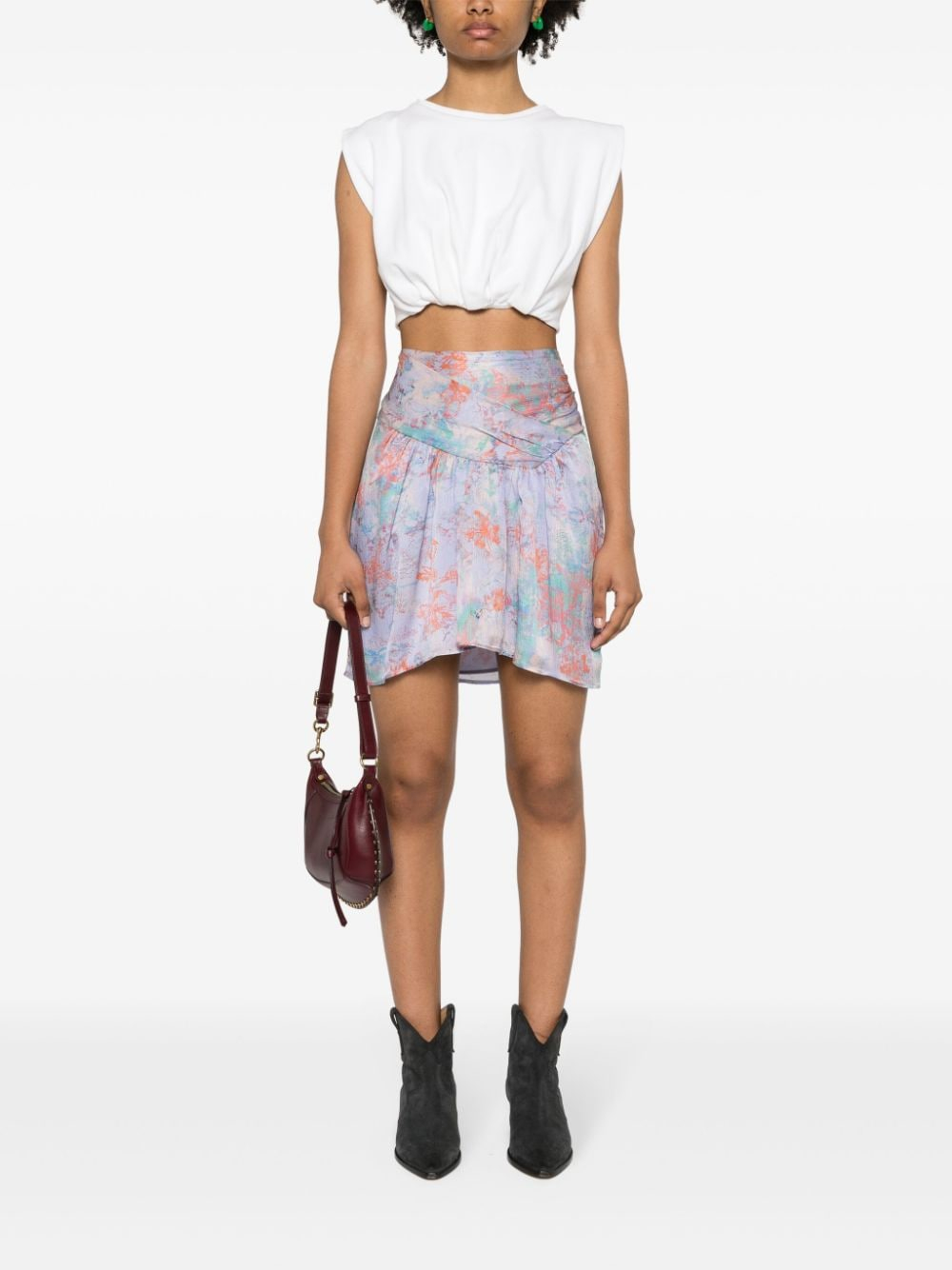 [Iro] Midi skirt SS24 THEOLINEWP31PUR09