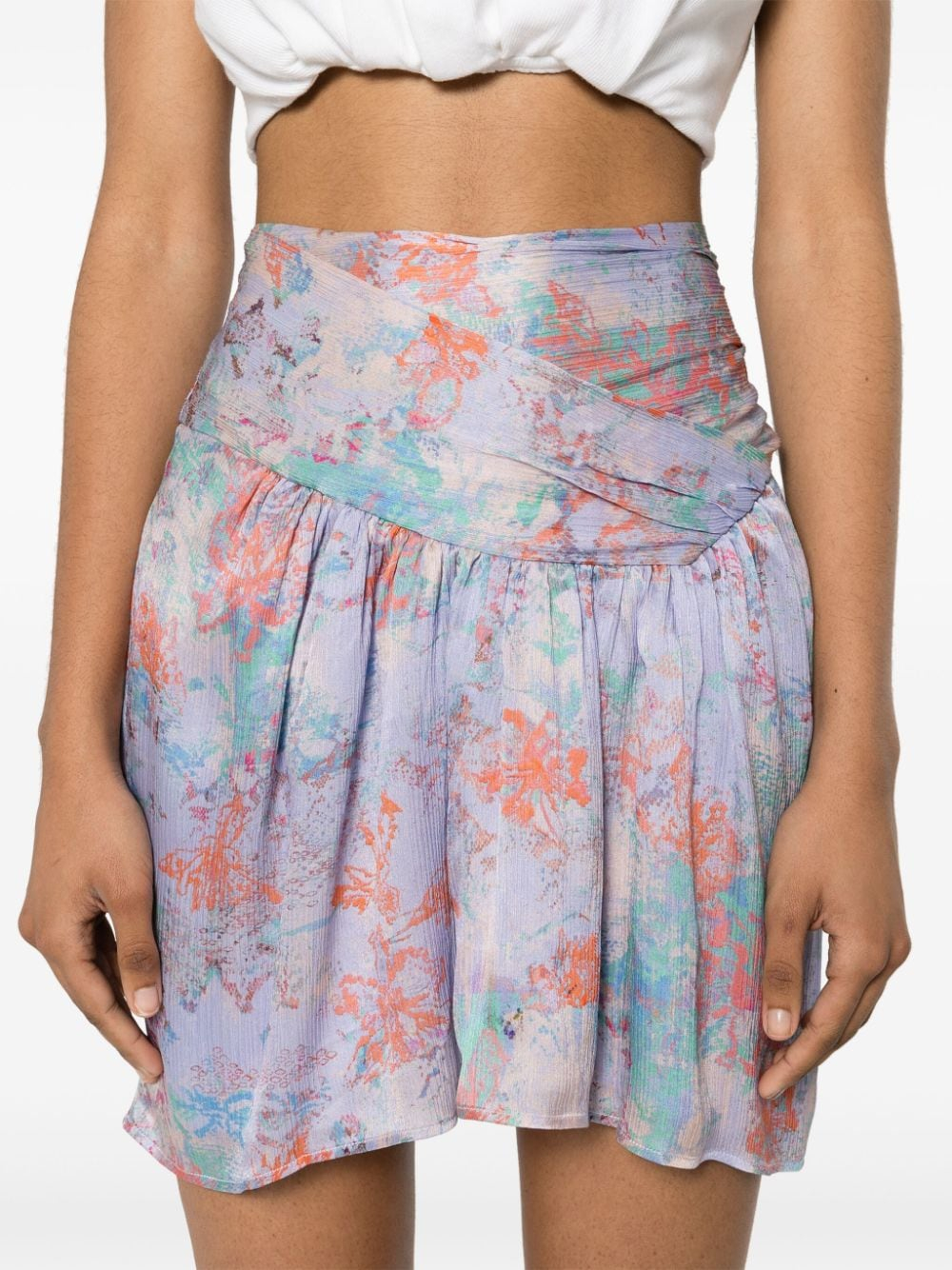 [Iro] Midi skirt SS24 THEOLINEWP31PUR09
