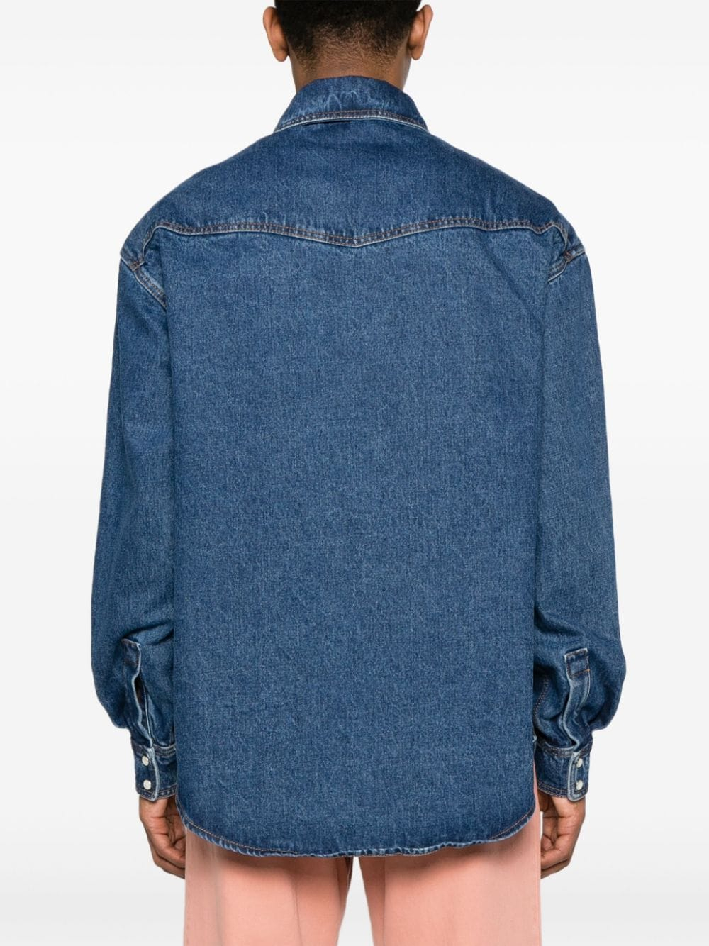 [Palm Angels] Shirts Long Sleeve SS24 PMYD023R24DEN0024001