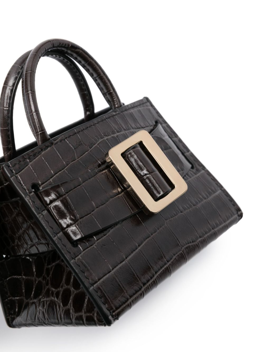 [Boyy] Tote bag SS24 BOBBYCHARMCROCEMBOSSEDCS/CSDBLACK