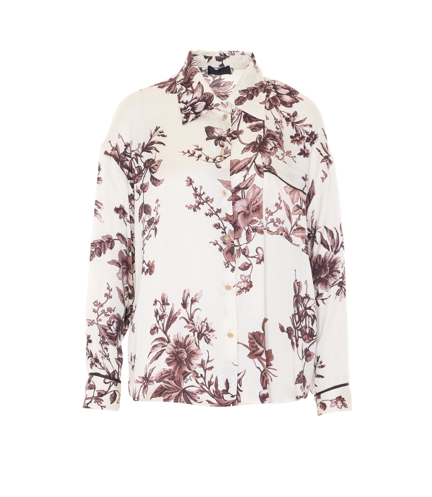 [Liu Jo] Shirts Long Sleeve SS26 CA6366TS061P9654