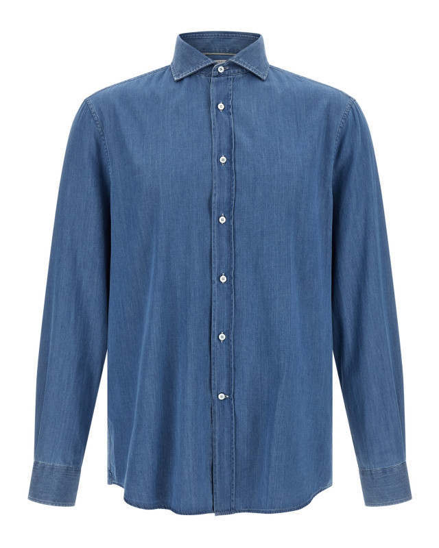 [Brunello Cucinelli] Shirts Long Sleeve SS26 MR6830627C001