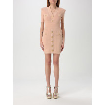 [Balmain] Short sleeve dress FW25 EF1R6045KB07 0LB