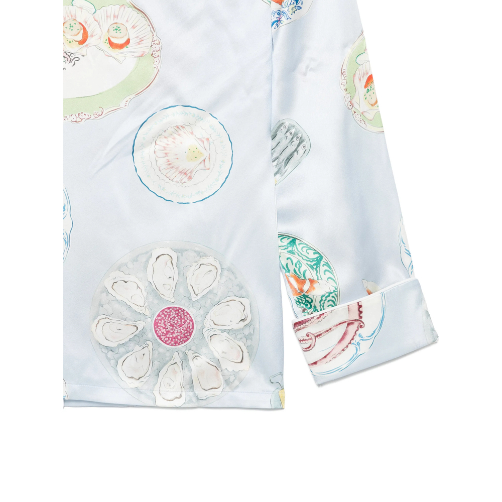 [Olivia Von Halle] Pajamas FW26 LILA  CADIZ