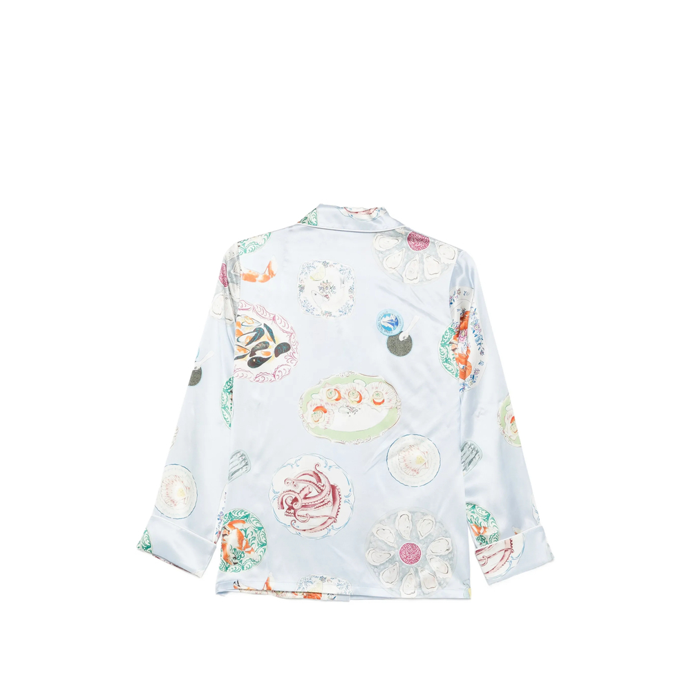 [Olivia Von Halle] Pajamas FW26 LILA  CADIZ