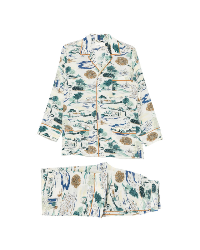 [Olivia Von Halle] Pajamas FW26 YVES  CADAS