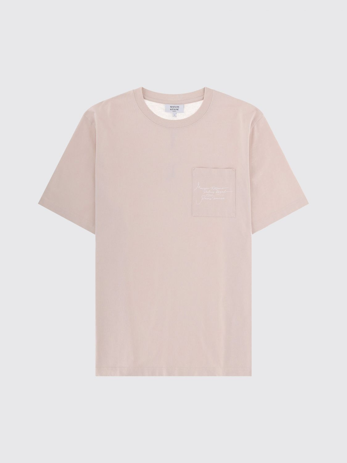 [MAISON KITSUNE] T-shirts Short Sleeve SS26 QM00104KJ7025 0447
