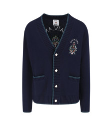 [Casablanca] Knitwear FW26 U PF26 KW 1429 01HOTEL EMBLEM