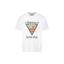 [Casablanca] T-shirts Short Sleeve FW26 M PF26 JTS 001 03TENNIS CLUB TRIANGLE